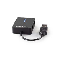 Nedis Via USB hub 4 poorten USB 2.0 - thumbnail