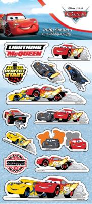 Disney stickervel Cars Puffy junior 10 x 22 cm vinyl