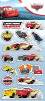Disney stickervel Cars Puffy junior 10 x 22 cm vinyl - thumbnail