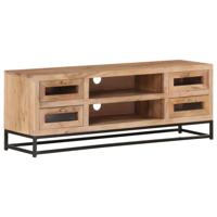 Tv-meubel 110x30x40 cm massief acaciahout - thumbnail