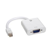 Valueline Vlmp37850w0.20 Mini Displayport - Vga Adapter 0,20 M Wit - thumbnail