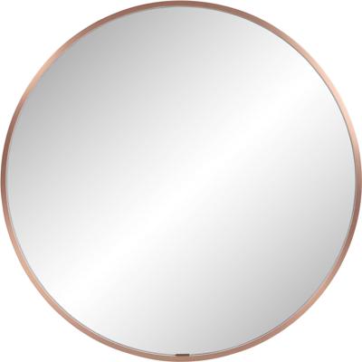 Ben Callisto ronde spiegel met LED verlichting en anti-condens Ø60cm geborsteld koper