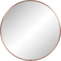 Ben Callisto ronde spiegel met LED verlichting en anti-condens Ø60cm geborsteld koper - thumbnail