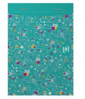 Oxford Floral softcover notitieblok, ft A6, 80 vel, gelijnd, 4 geassorteerde designs - thumbnail