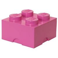 Room Copenhagen LEGO Storage Brick 4 Roze opbergdoos - thumbnail
