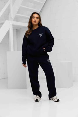 Knitted Trainingspak Heren Navy
