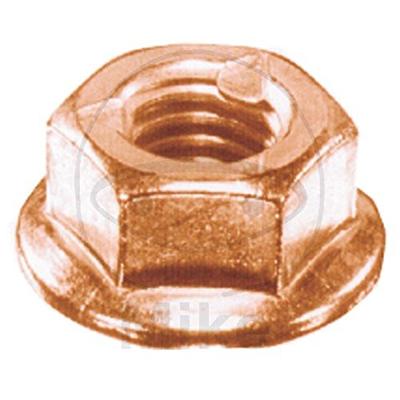 Dresselhaus uitlaat moer copper nuts with collar m10 x 15mm