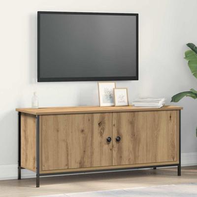 TV-kast Artisan Eiken 100 x 35 x 45 cm Bewerkt hout