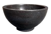 Wiesbaden Raw waskom rond 20x11 cm hardsteen gezoet 39.3510 - thumbnail