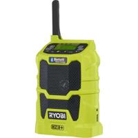 Ryobi R18R-0 One+ Bouwradio FM Bluetooth, USB, AUX Lichtgroen - thumbnail