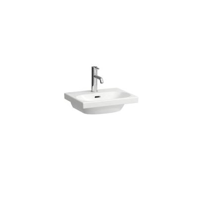 Laufen Lua fontein 45x34x16cm 1 kraangat zonder antikalkbehandeling Keramiek Pergamon h8150810491041