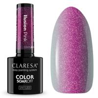 Claresa uv/led gellak 5ml color alchemy - illusion pink - thumbnail