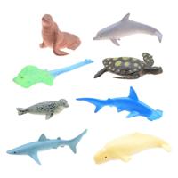 Johntoy Animal world - zeedieren speelset, 8dlg. - thumbnail