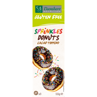 Damhert Glutenvrije Sprinkles Donuts