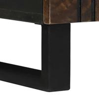 Badkamerkast Bruin en zwart 38 x 33.5 x 58 cm Massief mangohout - thumbnail