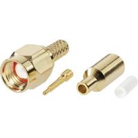TRU COMPONENTS 1579346 SMA-connector Stekker, recht 50 Ω 1 stuk(s) - thumbnail