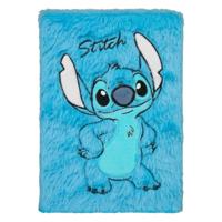 Disney Stitch Pluche Notieboekje A5 Blauw - thumbnail