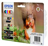 Epson 478XL (C13T379D4010) Inktcartridge 6-kleuren Voordeelbundel Hoge capaciteit - thumbnail