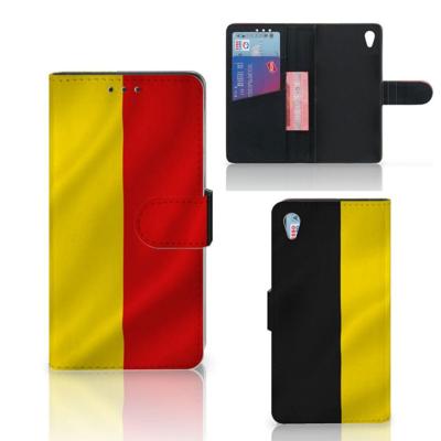 Sony Xperia Z3 | Bookstyle Case | Belgische Vlag