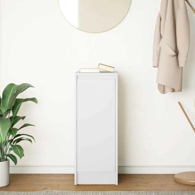 Dressoir 29,5x34x76 cm spaanplaat wit Dressoir 29,5x34x76 cm spaanplaat wit