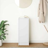 Dressoir 29,5x34x76 cm spaanplaat wit - thumbnail