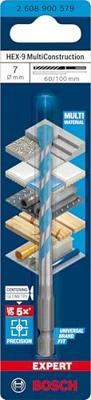 Bosch Accessories EXPERT HEX-9 2608900579 Multifunctionele boor 1 stuks 7 mm Gezamenlijke lengte 100 mm Zeskant schacht 1 stuk(s) Bosch Accessories EXPERT HEX-9 2608900579 Multifunctionele boor 1 stuks 7 mm Gezamenlijke lengte 100 mm Zeskant schacht 1 stuk(s)