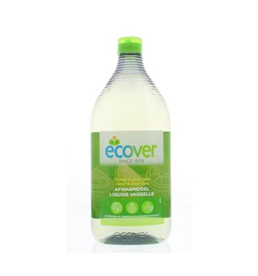 Ecover handafwasmiddel, fles van 1 l, lemon