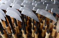 De Wit Koreaanse handhak rechts essen handvat 140mm dewit - thumbnail