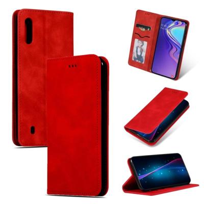 Retro huid voelen Business magnetische horizontale Flip lederen case voor Samsung Galaxy A10 (rood) Retro huid voelen Business magnetische horizontale Flip lederen case voor Samsung Galaxy A10 (rood)