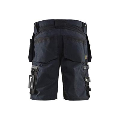 Blåkläder Short met stretch en spijkerzakken 15981343 | Donker marineblauw/Zwart | Maat 52 - 7330509722008