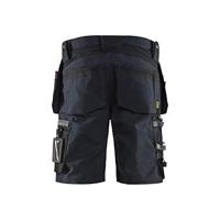 Blåkläder Short met stretch en spijkerzakken 15981343 | Donker marineblauw/Zwart | Maat 52 - 7330509722008 - thumbnail