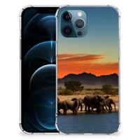 iPhone 12 | 12 Pro Case Anti-shock Olifanten - thumbnail