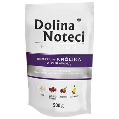 DOLINA NOTECI Premium Rich in rabbit with cranberries - Nat hondenvoer - 500 g
