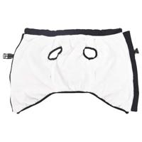 Hondenjas met harnas waterdicht reflecterend marineblauw 4XL - thumbnail