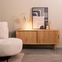 LABEL51 Tv-meubel Jule - Naturel - Eiken - Tv-Meubel 130 cm - thumbnail