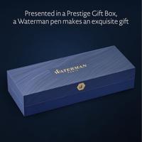 Waterman Hémisphère Metalic vulpen, fijn, grijs GT, giftbox - thumbnail