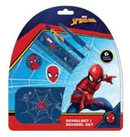 Undercover Schoolset spiderman, 6dlg. - thumbnail