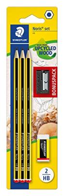 Staedtler Noris HB 120 SBK3P1 Potloodset Hardheid: HB 1 set(s) Staedtler Noris HB 120 SBK3P1 Potloodset Hardheid: HB 1 set(s)