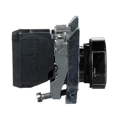 Schneider Electric XB4BA21 Harmony XB4BA21 Druktoets Bedieningsknop vlak 1 knop Zwart Druk-ontgrendeling 1 stuk(s) Piece