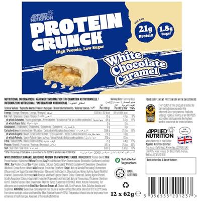 Applied Protein Bar Inhoud - Smaak White Choco Caramel
