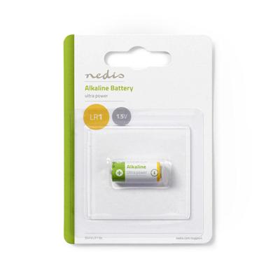 Nedis baaklr11bl alkaline batterij lr1 1,5 v 1 stuks blister