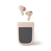 Urbanista Phoenix Hybride Active Noise Cancelling Wireless Earbuds op zonne-energie met oneindige speeltijd, Bluetooth Multipoint In-Ear Headphones, zelfopladende draadloze oplader, Woestijnroos - thumbnail