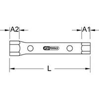 KS Tools 5180874 518.0874 Pijpsleutel 14 - 15 mm - thumbnail