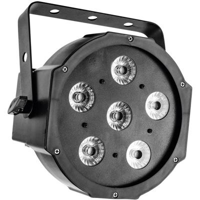 Eurolite 51915361 SLS-6 DMX LED-lichteffect Aantal LEDs: 6 8 W