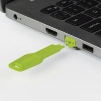 Lindy RJ45 poort Blocker Key, Groen - thumbnail