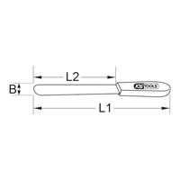 KS Tools 9639516 Plamuurmes (l x b) 350 mm x 40 mm - thumbnail