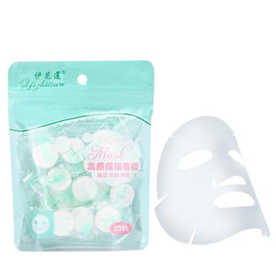 20 stuks gecomprimeerd papier masker wegwerp katoen Skin Care masker gezicht papier masker voor vrouwen