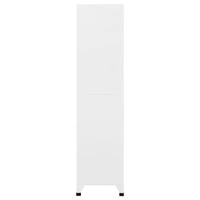 Lockerkast 90x40x180 cm staal lichtgrijs en donkergrijs - thumbnail