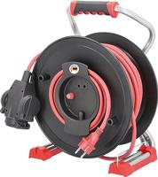 AS Schwabe 23240 Kabelhaspel 50 m Rood Randaarde stekker - thumbnail