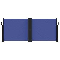 VidaXL Windscherm uittrekbaar 100x1000 cm blauw - thumbnail
